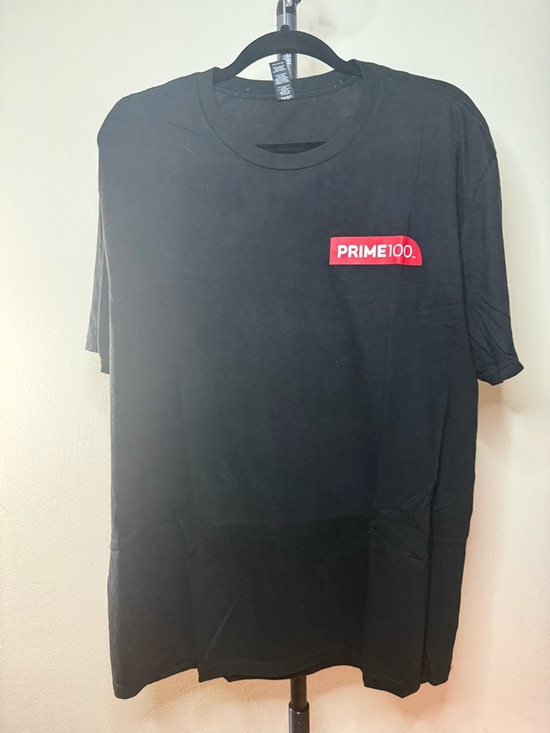 District Other - PRIME 100 Black Graphic Tee - Men's Short Sleeve Shirt